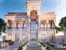 Luxury villa design with modern architect rendering. New Classical Villa Exterior Architect Magazine