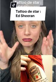 Tatouage ketchup d'Ed Sheeran : Analyse et anecdotes