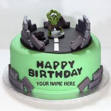 Birthday Cake With Name Generator For Boy Online Birthday Cake Name Generator Namepix Hulk Birthday Cakes Hulk Cakes Hulk Birthday