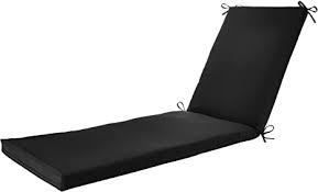 Maybe you would like to learn more about one of these? Amazon Com Pillow Perfect Outdoor Indoor Fresco Black Chaise Lounge Cushion 80x23x3 Everything Else