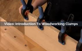 In order to use a wood lathe, lock a piece of wood into the head stock and tail stock, start the tool at its slowest speed and support the tool with the blad. Introduction To Woodworking Clamps Rockler