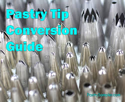 pastry tip conversions coverting different brands of tips