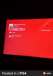 Image Cyberpunk 2077 Has Download Button But When I Click Download It Gives Me An Error Message Why Do I Have Download Option At All If I Can T Download It Ps4