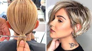 Sur cheveux longs, courts, lisses, bouclés ou frisés, la coupe dégradée sublime tous les visages. 44 Idees Pour Coiffure D Ete Le Carre Degrade Et Comment Le Coiffer Comme Un Pro Coiffures Mode Et Beaute Zenidees