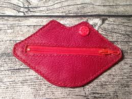 Porte Monnaie Bisou En Cuir De Cerf Rouge Creations En Cuir Porte Monnaie Cerf Rouge
