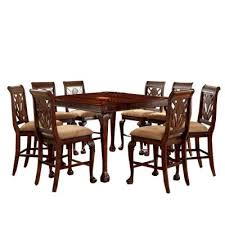 Check out our counter height dining table selection for the very best in unique or custom, handmade pieces from our kitchen & dining tables shops. Seats 8 Dining Room Sets Kitchen Dining Room Furniture The Home Depot