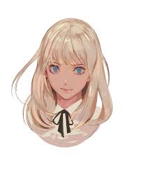 For those who haven't learned, there are exactly two blond girls who have blue eyes. Anime Girl Blonde Hair