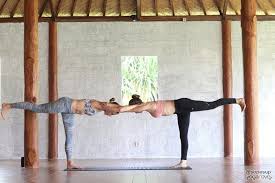 Ever Thought About Trying Partner Yoga Here Are 50 Partner Yoga Poses Ranging From Beginner To More Advance Partner Yoga Partner Yoga Poses Yoga Poses For Two