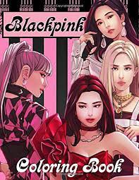 With the help of paints and colored pencils, you can create an unusual image for the group members. Blackpink Coloring Book 20 Hand Drawn Coloring Pages For Blackpink Fan Chan Hee Park Amazon De Bucher