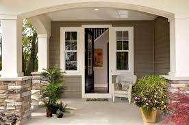 Teras batu alam dengan kursi rotan cantik bikin santai anda lebih nyaman. Model Batu Alam Yang Cocok Untuk Mempercantik Teras Rumah Interiordesign Id