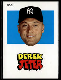 2012 Topps Archives #67S-DJ Derek Jeter Stickers