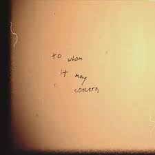 Know what this song is about? Oscar Lang To Whom It May Concern Lyrics And Tracklist Genius