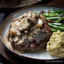 Mix with your hands very well. Hamburger Steak And Gravy Recipe With Mushroom Gravy Low Carb Maven