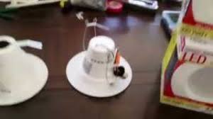 Imagine installing a light bulb and not changing. Feit Electric Led Retrofit Kit From Costco Modification For Can Light Youtube