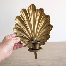 Check spelling or type a new query. Brass Wall Sconce Candlestick Holder Vintage Scalloped Brass Candle Holder Wall Air Plant Holder By Pebblecreekgoods From Pebble Creek Goods Of St Paul Mn Attic