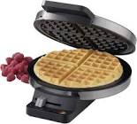 Round, Non-Stick Waffle Maker, Stainless Steel Cuisinart