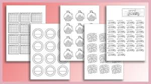 To select, click on any of the available options. 21 Free Printable Habit Trackers The Petite Planner