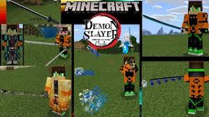 Download the addon and get japanese blades, swords, katanas and even nichirin blade. Incredible Demon Slayer Mods Animations 3d Weapons Abilities Minecraft Demon Slayer Mods Youtube