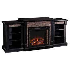 Electric fireplaces and accessories are a great way to add charm to any room, along with the right home décor and furniture. Southern Enterprises Gilman Electric Fireplace With Bookcases Target