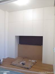 Creation Et Realisation Sur Mesure Un Pont De Lit Dressing Pont De Lit Tete De Lit Dressing Chambre A Coucher Avec Dressing