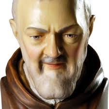 Buy San Pio. Padre Pio Da Pietrelcina in Legno Color. Scolpito a Mano.  Misure Varie ; Online in India