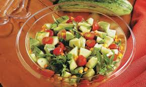Salada De Abobrinha E Tomate Cereja Claudia