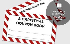 Free Printable Christmas Coupon Book Christmas Coupons Printable Coupon Book Coupon Book