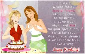 Special Happy Birthday Pics For Friend Happy Birthday To A Special Friend Friend Birthday Quotes Happy Birthday Best Friend Birthday Wishes For Friend