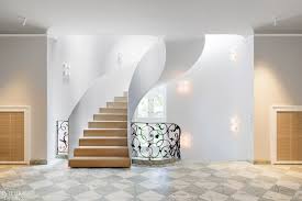 Install a coordinating pair on either side of the console table in the entryway to add a little illumination. Arnold Werner Architekten Renovates Century Old Villa In Munich Interior Design Magazine