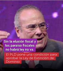 El Partido de la Liberación Dominicana (PLD) (@pldenlinea) hizo el  compromiso de respaldar en el Congreso de la República el proyecto de Ley  de Extinción de Dominio “única y exclusivamente” en caso