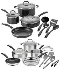 Check spelling or type a new query. Cuisinart 11 Pc Cookware Set Black Silver Only 53 99 Cuisinart 12 Pc Stainless Steel Cookware Set Only 79 99 Free Shipping Kollel Budget