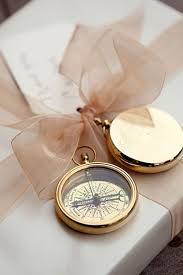 Gold Compass Wedding Favor Easton Events Old World Glamour Could Do This With Pocket Watc Travel Theme Wedding Travel Theme Bridal Shower Compass Wedding