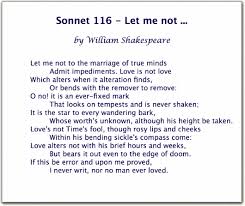 Sonnet 116 Let Me Not By William Shakespeare Shakespeare Sonnets Sonnet 116 Shakespeare