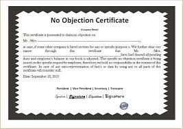 It is certified that dr. 21 No Objection Certificate Templates Free Printable Word Pdf Certificate Templates Templates Printable Free Certificate Template