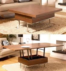 Convertible coffee tables for every occasion: Coffee Table That Converts To Dining Table Convertible Furniture Furniture For Small Spaces Convertible Coffee Table