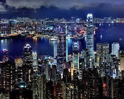 Hong kong vacation rentals hong kong vacation packages flights to hong kong hong kong restaurants things to do in hong kong hong kong shopping. Download Wallpaper 1280x1024 Hong Kong City Night Lights Skyscrapers Water Standard 5 4 Hd Background
