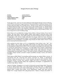 Resensi novel laskar pelangi mereka bersekolah dan belajar pada kelas yang sama dari kelas 1 sd sampai kelas 3 smp, dan menyebut diri mereka sebagai laskar pelangi. Sinopsis Novel Laskar Pelangi