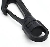 10pcs Plastic Swivel Snap Hooks Hardware Side Release Buckle Paracord Backpack Straps Bag Parts (3/8"(12mm))