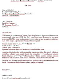 5 Contoh Surat Permohonan Bantuan Yang Baik Republik Seo