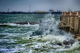 Faleza Cazino Constanta Valuri Promenade Casino Constanta Waves Strandpromenade Casino Constanta Wellen Promenade C Natural Landmarks Constanta Waterfall