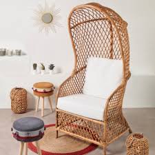 Fauteuil Et Tabouret Boheme Chic Centrakor En 2020 Mobilier De Salon Idee De Decoration Deco