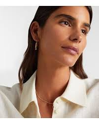 Sydney Evan Moving Fish 14Kt Earrings With Diamonds in White