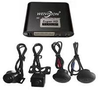 Super Hd 1080P Car 360 Degree Bird View Surround System DVR Record Backup Camera Parking Monitoring with HD Sensor