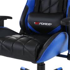 Blue, lime green, grey, orange & red. Gtforce Pro Gt Gaming Stuhl Fur E Sport Und Rennspiele Pc Stuhl Fur Das Buro Liegepositionen Kunstleder Blau Amazon De Kuche Haushalt