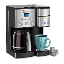 Cuisinart 2 cup coffee maker. Cuisinart Coffee Center 12 Cup Coffeemaker And Single Serve Brewer Ss 15cs Jcpenney