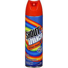 Shout Advanced Grease Busting Foam Laundry Stain Remover 18 Ounce Walmart Com Laundry Stain Remover Laundry Stains Shout Stain Remover