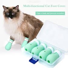 Max cosmetic cleaning legs sprej na tlapky 200 ml. 4pcs Set Cat Paw Caps Anti Scratch Silicone Kitten Claw Covers Free Shipping Dealextreme