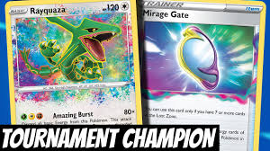 Amazing Rare Rayquaza Did WHAT!? - Pokemon TCG Deck - YouTube