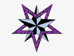 Using our library of fonts, artwork & effects you can type any word or phrase & style it to your liking. Purple Star And Nautical Star Tattoo Design Tattoo Nautical Star Designs Transparent Png 600x579 Free Download On Nicepng