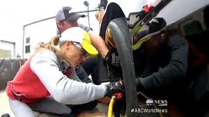 1 christmas abbott isn't your typical nascar pit crew member: Christmas Abbott Becomes First Female Nascar Pit Crew Member Upi Com